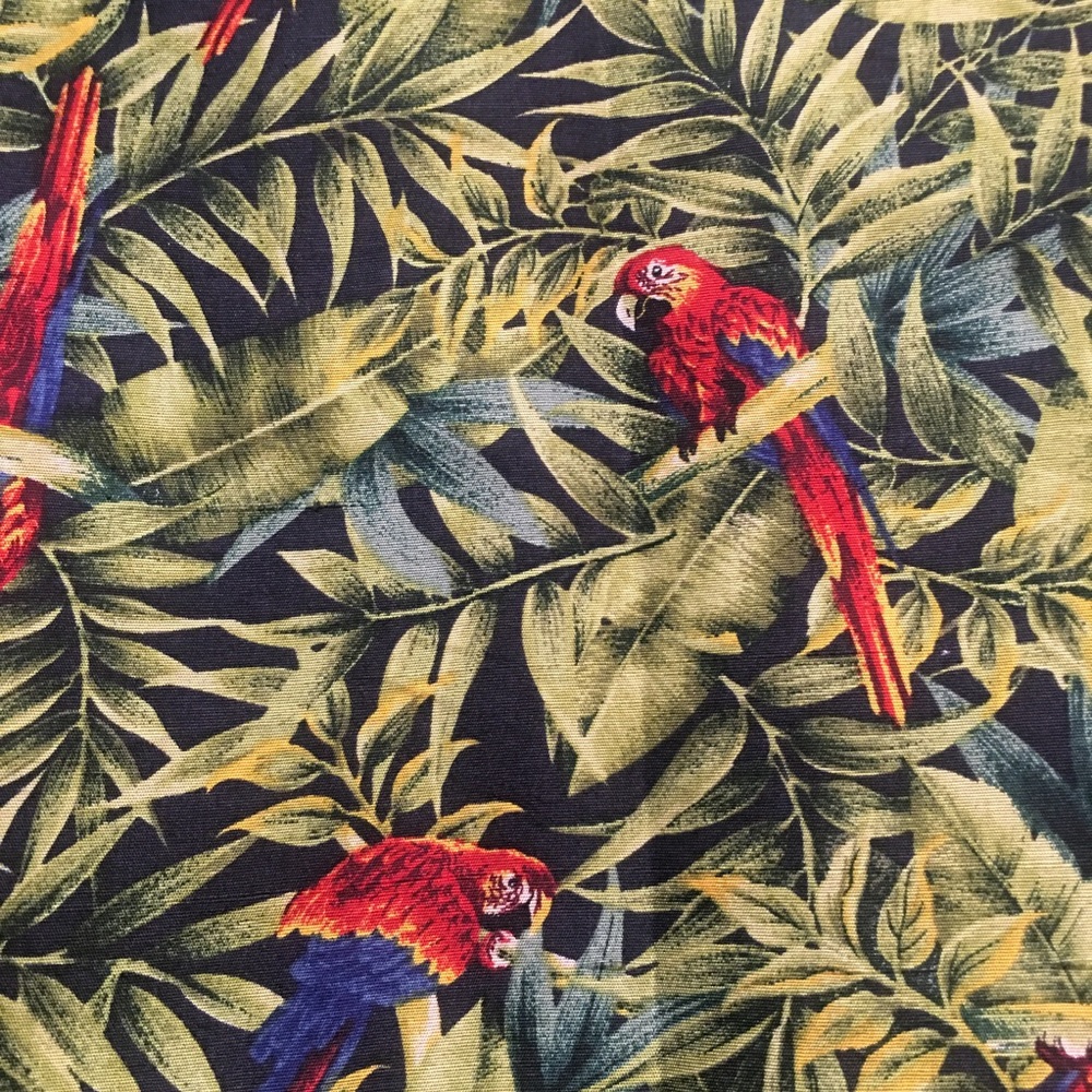 Tropical Print Women's Jacket - Picture 4 of 6